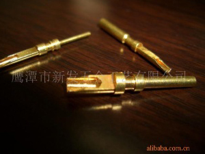 電子插孔，母端，銅針